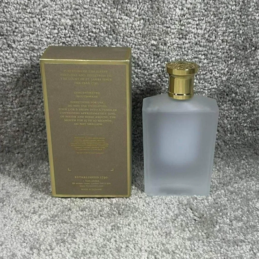 Floris London Concentrated Mouthwash Violet Floral Scented 100ml 3.4oz